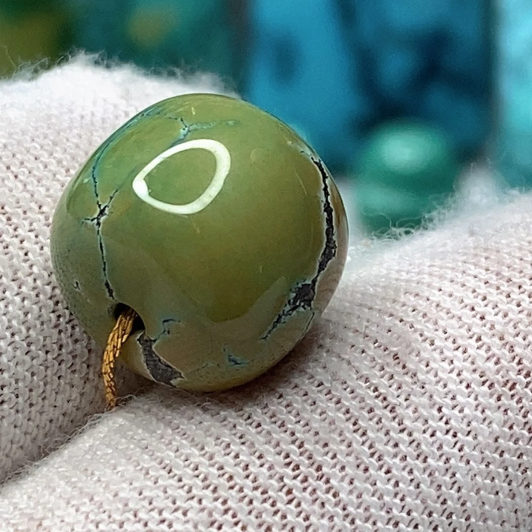 绿松石未镶嵌天然原矿 地大质检