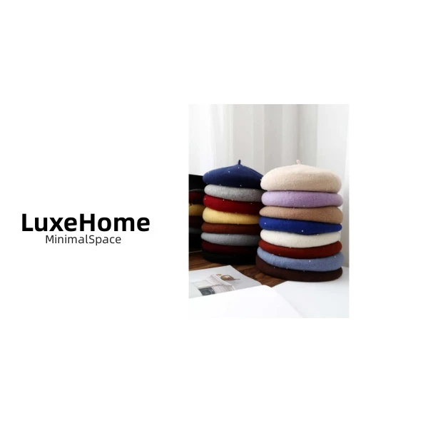 女士针织帽 H25016