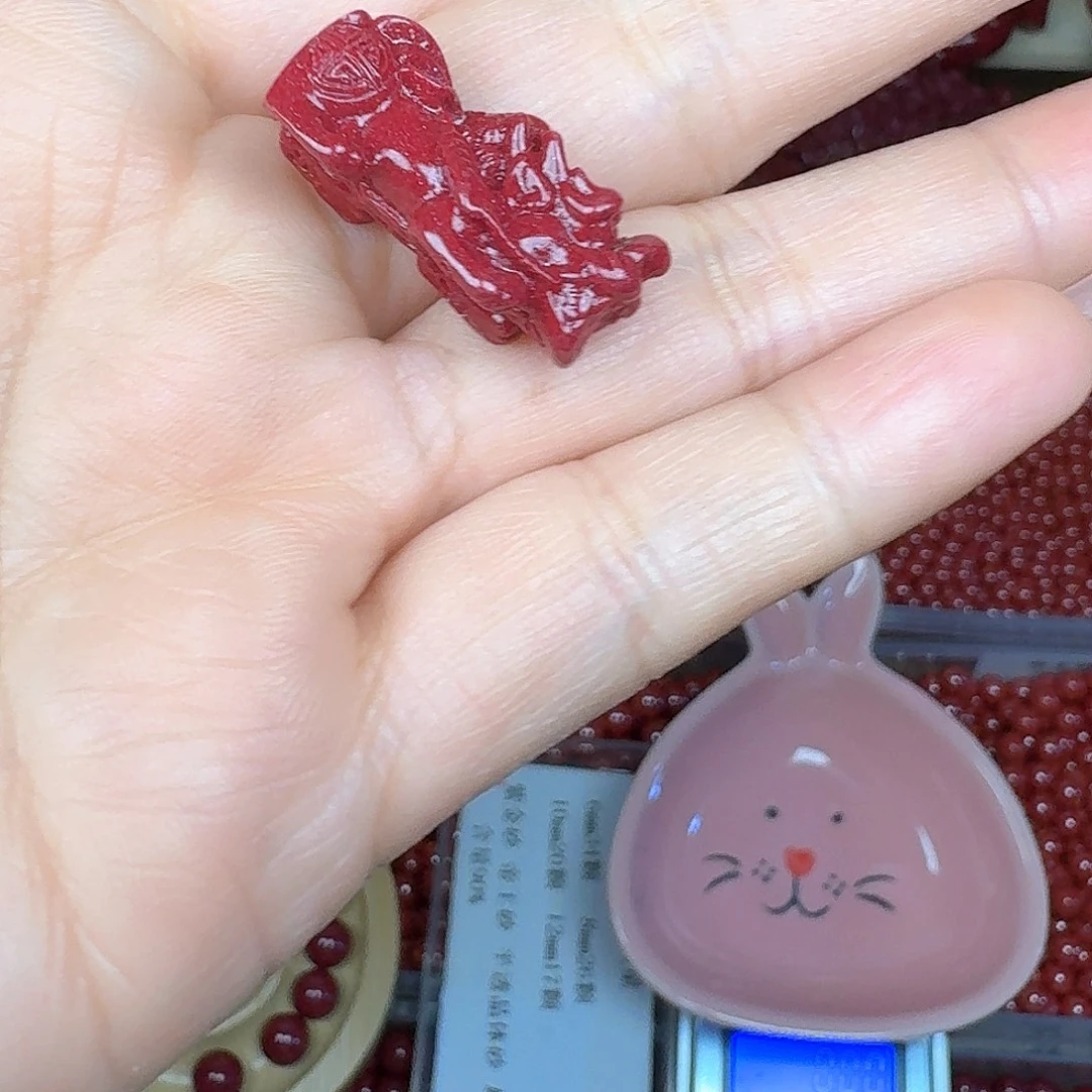 ****℃大理石非金属貔貅配件少年