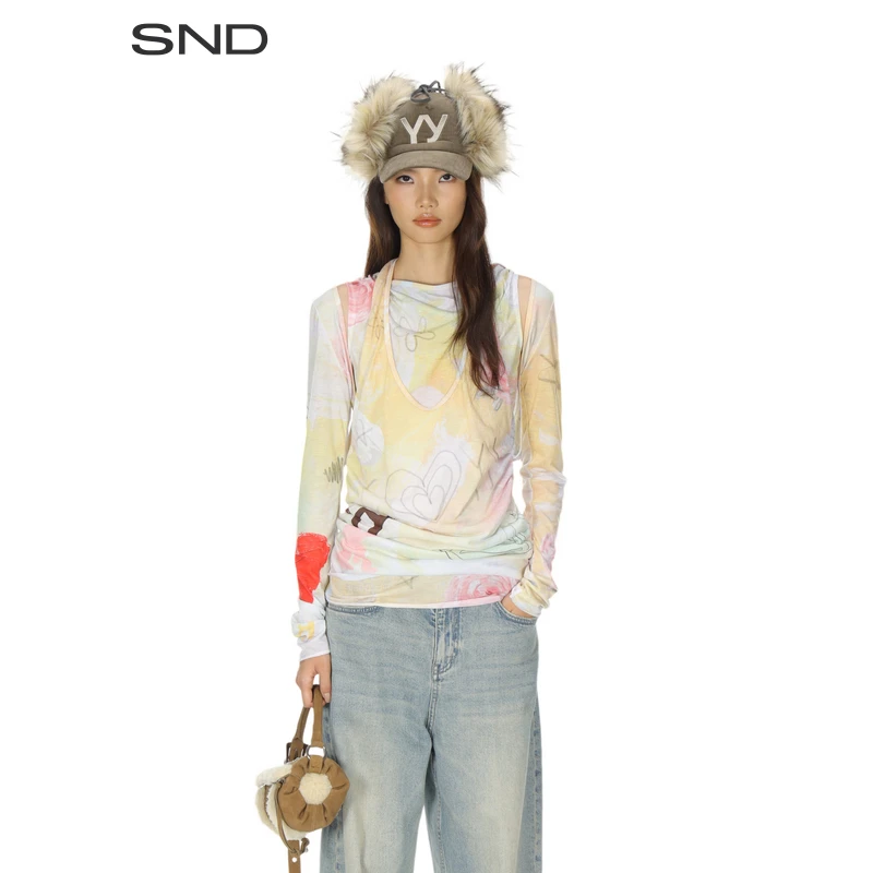 【OPEN YY 设计师品牌】SND AW25 图案开敞式上衣