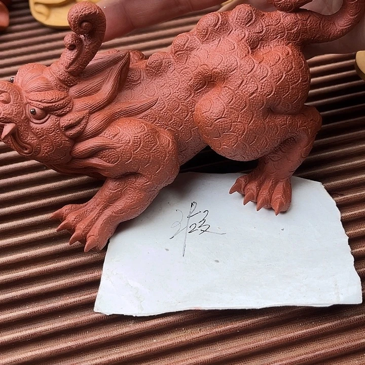 大***哥紫砂茶宠紫砂貔貅微瑕