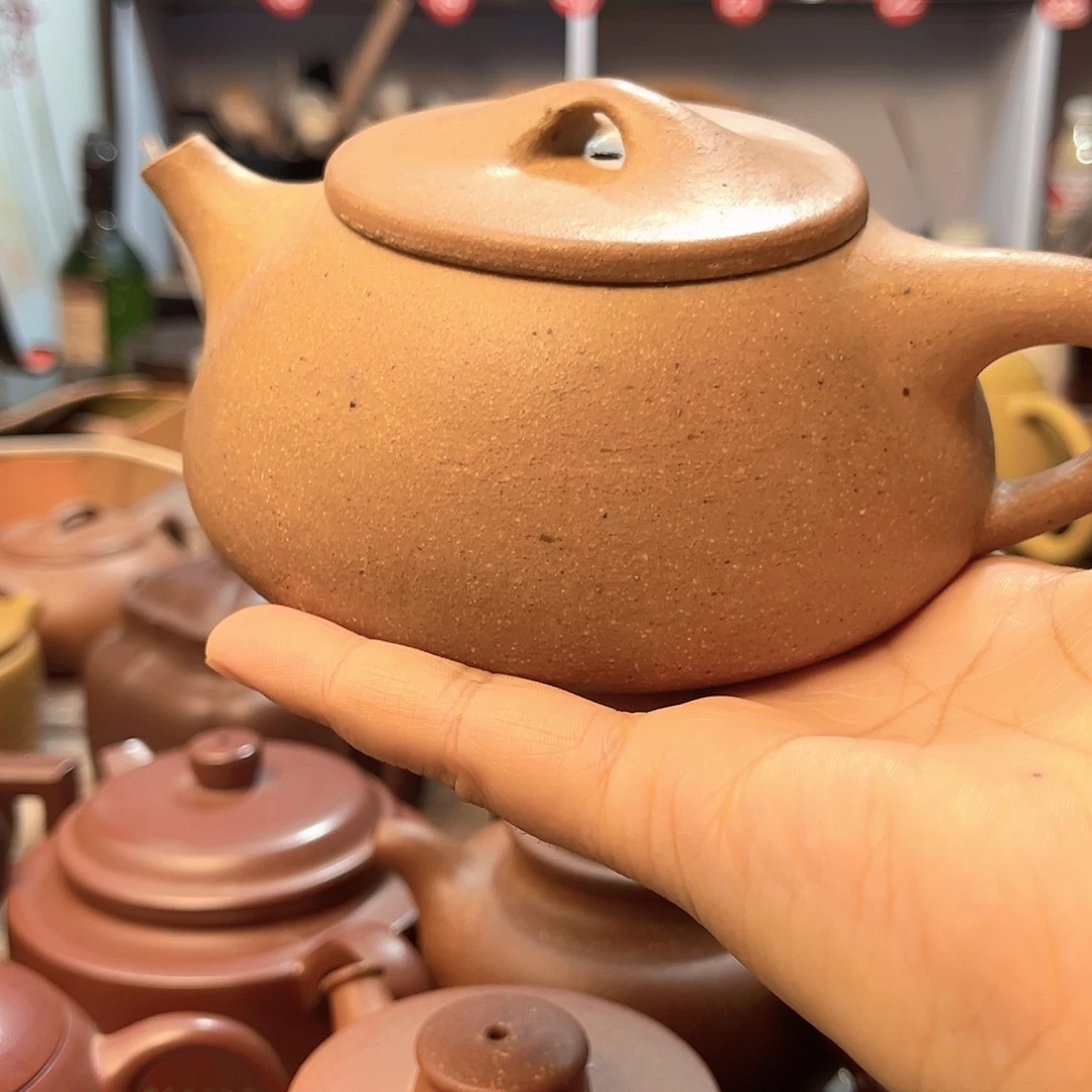 茶壶紫砂全手工制作