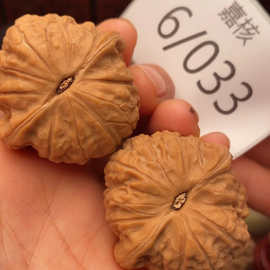 把件文玩核桃38.5乾隆磨