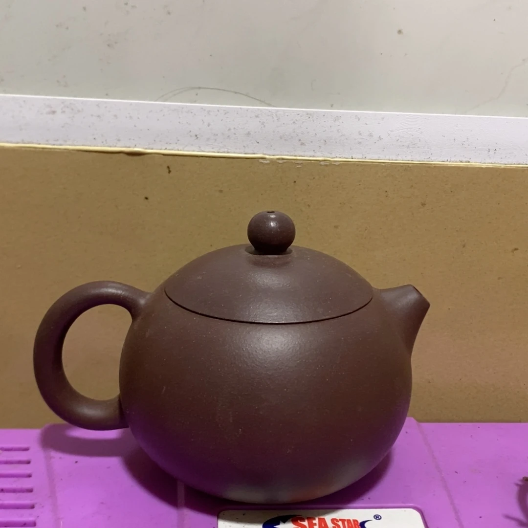 那***听黄龙山台西紫泥 子冶石瓢西施 紫泥微瑕  看好再拍微瑕