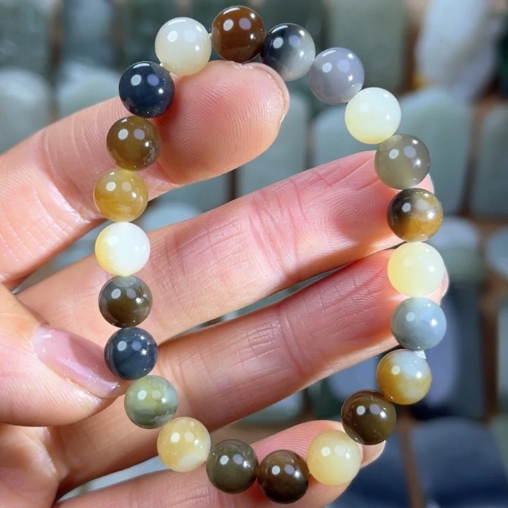 和田玉（糖玉）手串未镶嵌