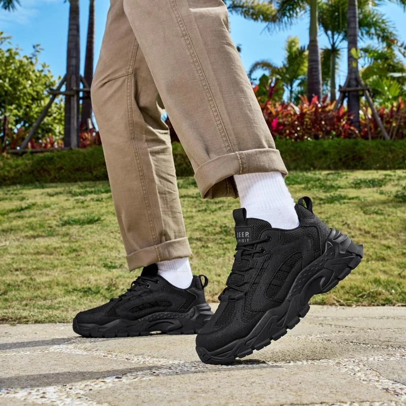 JEEPSPIRIT吉普春季老爹鞋运动休闲鞋时尚休闲鞋鞋子休闲跑鞋夏季