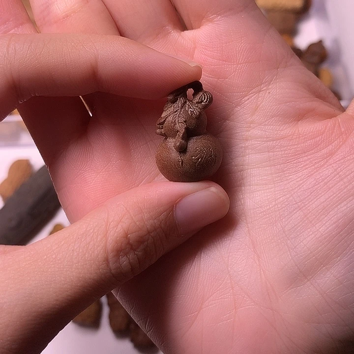 手串/手链檀香木檀香雕刻葫芦