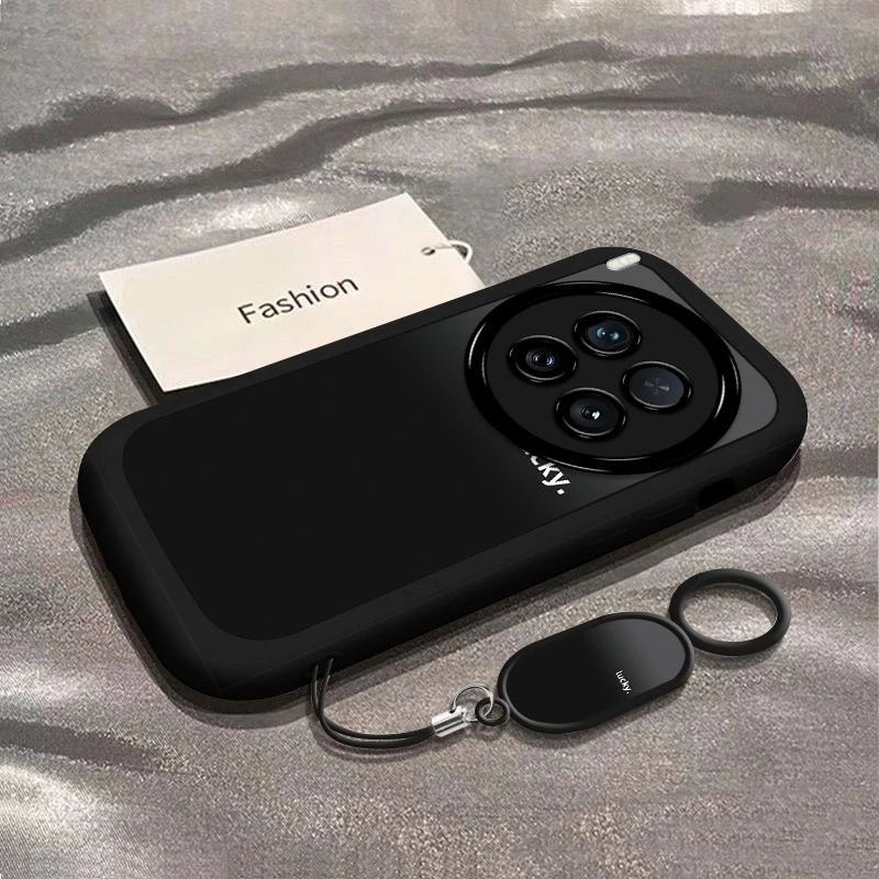 简约黑色渐变vivoX200Ultra手机壳vivox200promini全包X200s防摔