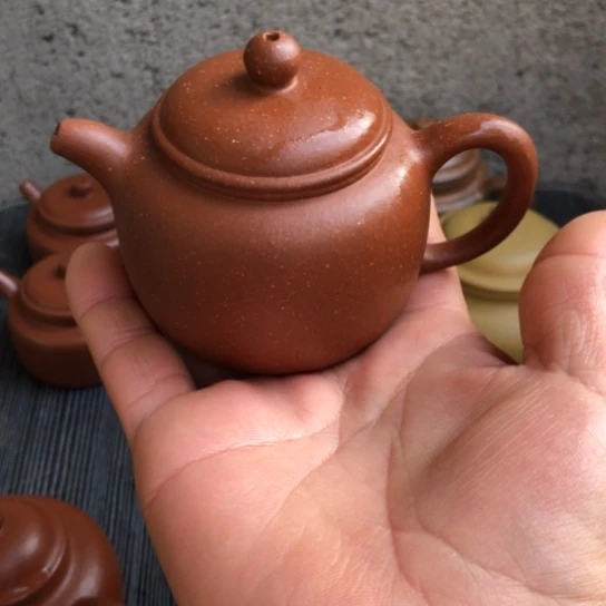 紫砂茶壶将坡泥匏尊130豪升左右