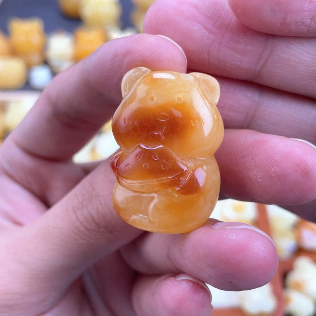 裸石琥珀未镶嵌蜜蜡