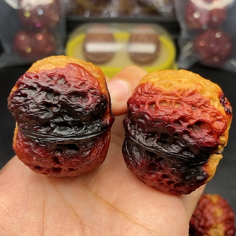【闪购商品】把件文玩核桃43尺肥蟾