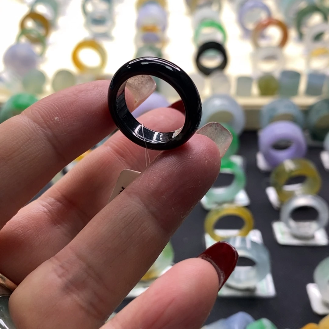 翡翠戒指未镶嵌翡翠戒指14