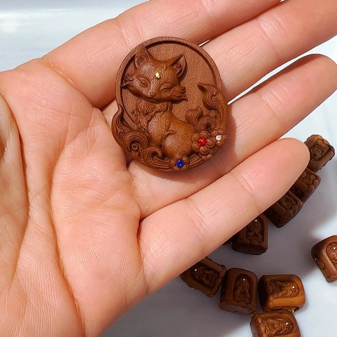 香榧木手工打磨配饰