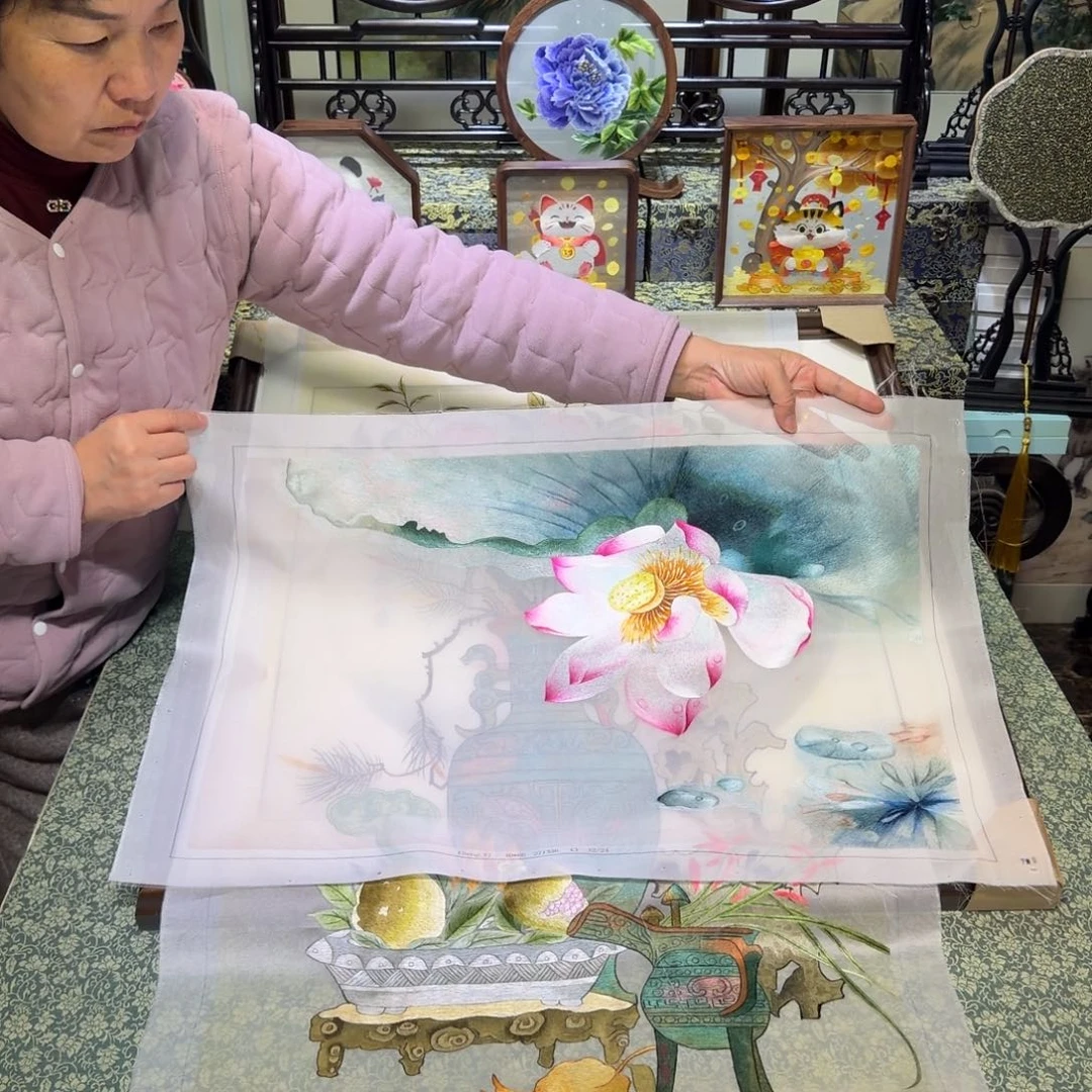 刺绣手工苏绣工艺