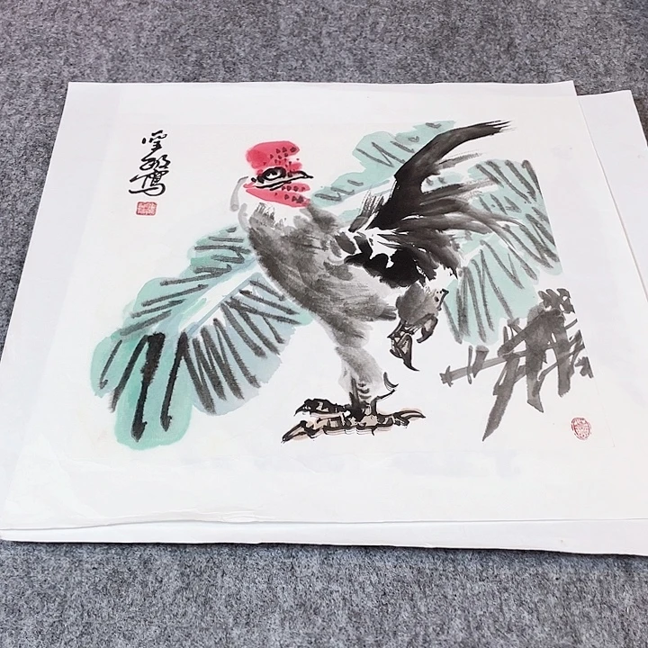 国画张圣敏先生纯手绘作品