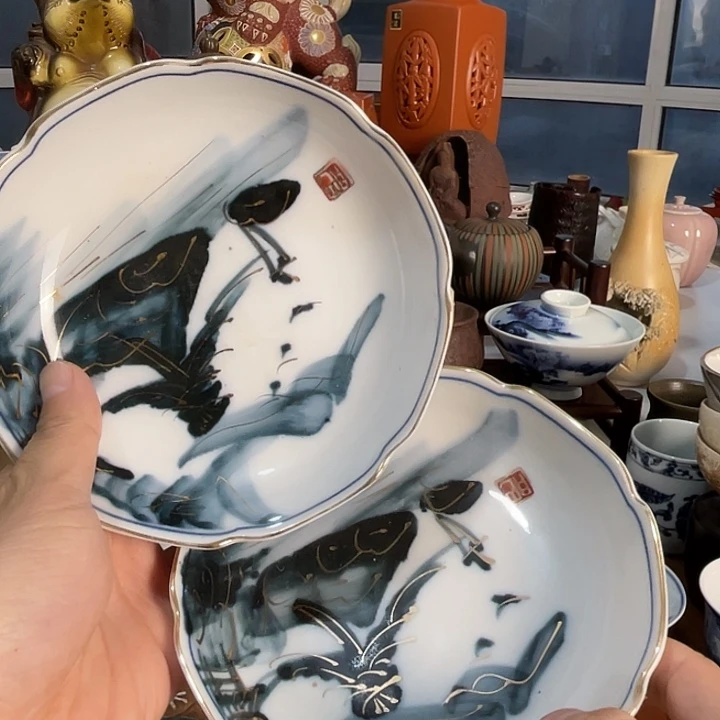 *****瓷片盘子好看的老的哦
