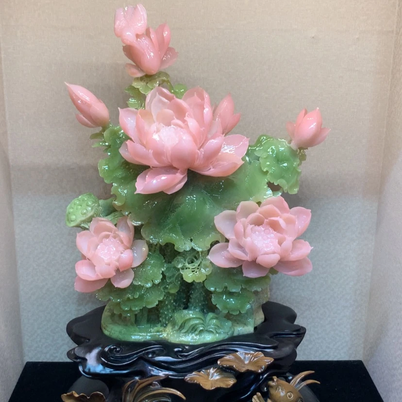 【闪购商品】未镶嵌蛇纹石玉摆件覆膜