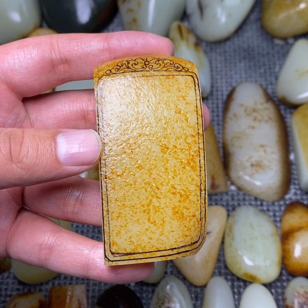 众***行定制和田玉未镶嵌挂件