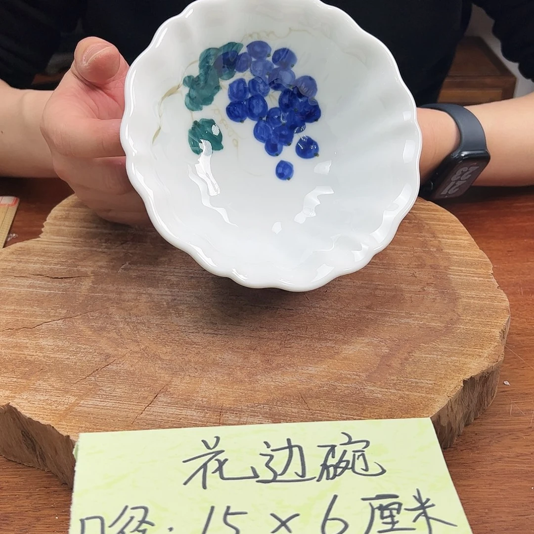 瓷片景德镇陶瓷手工手绘制作