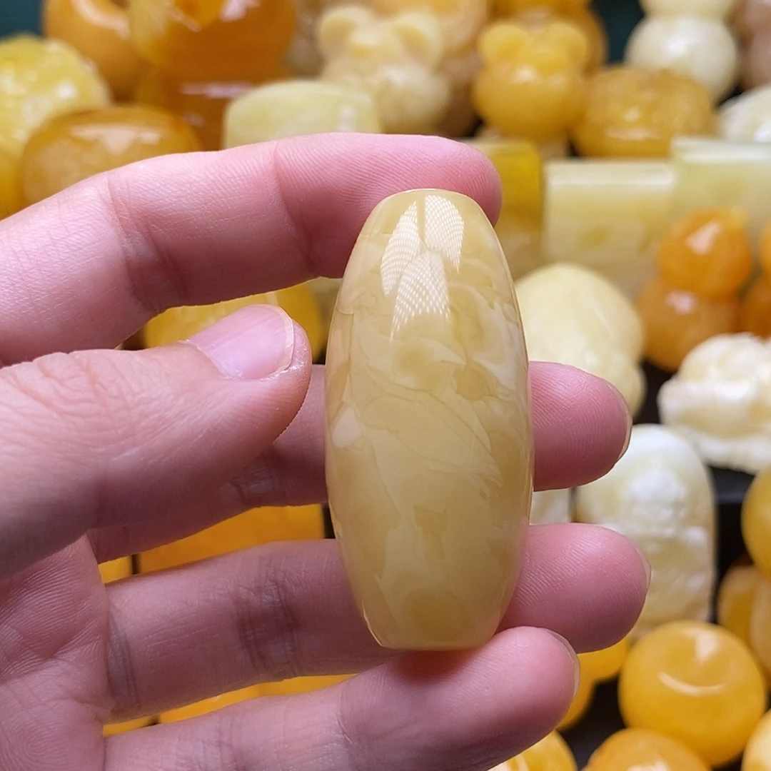 琥珀颈饰未镶嵌琥珀蜜蜡吊坠
