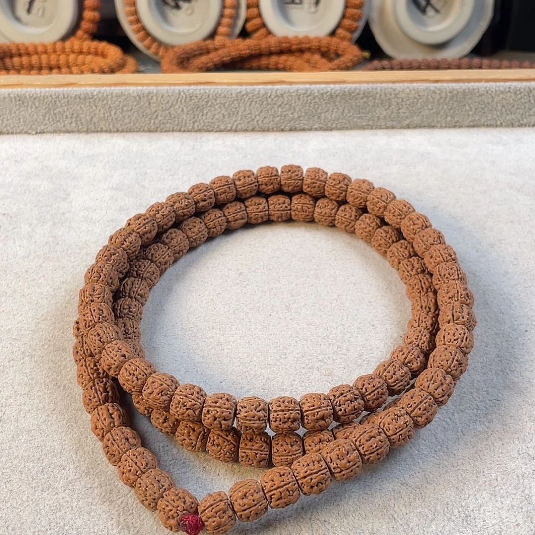 吃***禧吊坠金刚菩提铁子龙王