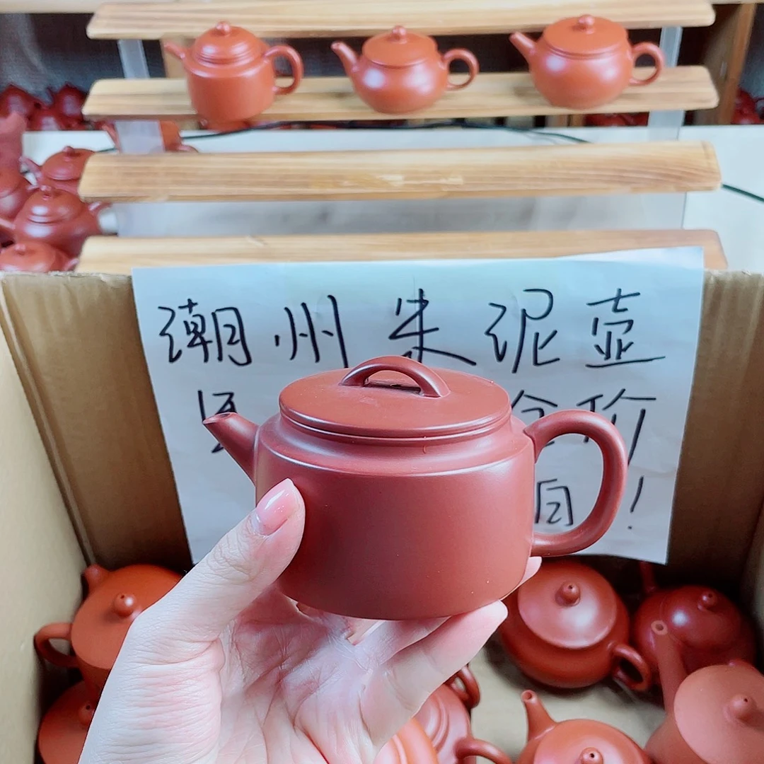 潮州朱泥壶大汉瓦180