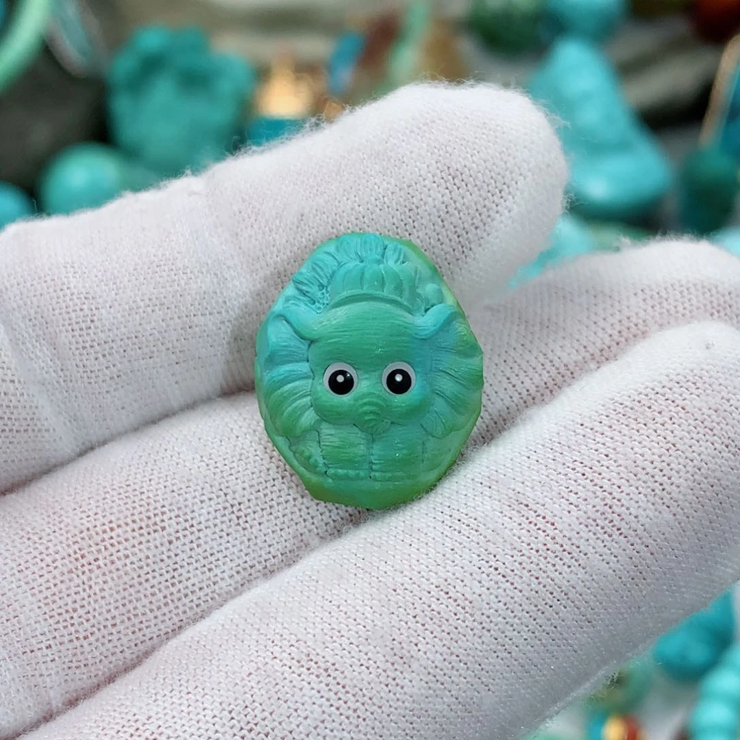 绿松石珠宝奇石未镶嵌