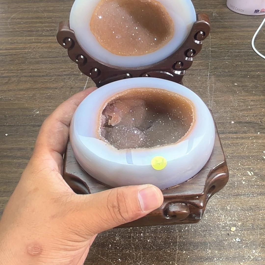玛瑙/玉髓聚宝盆未镶嵌E***n