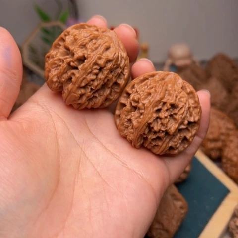 吊坠文玩核桃38全品蓟县马蹄