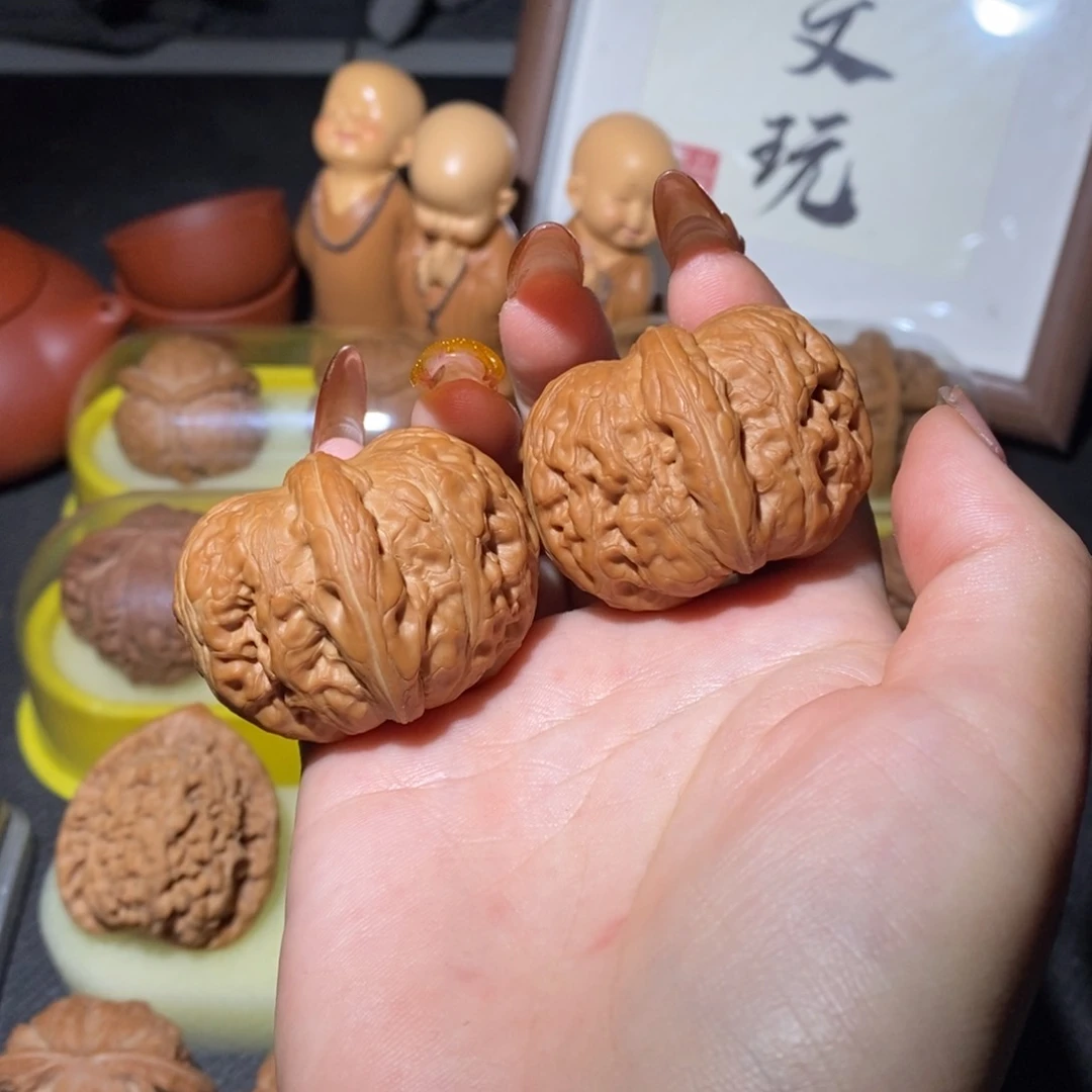 文玩核桃吊坠星*43全品元宝