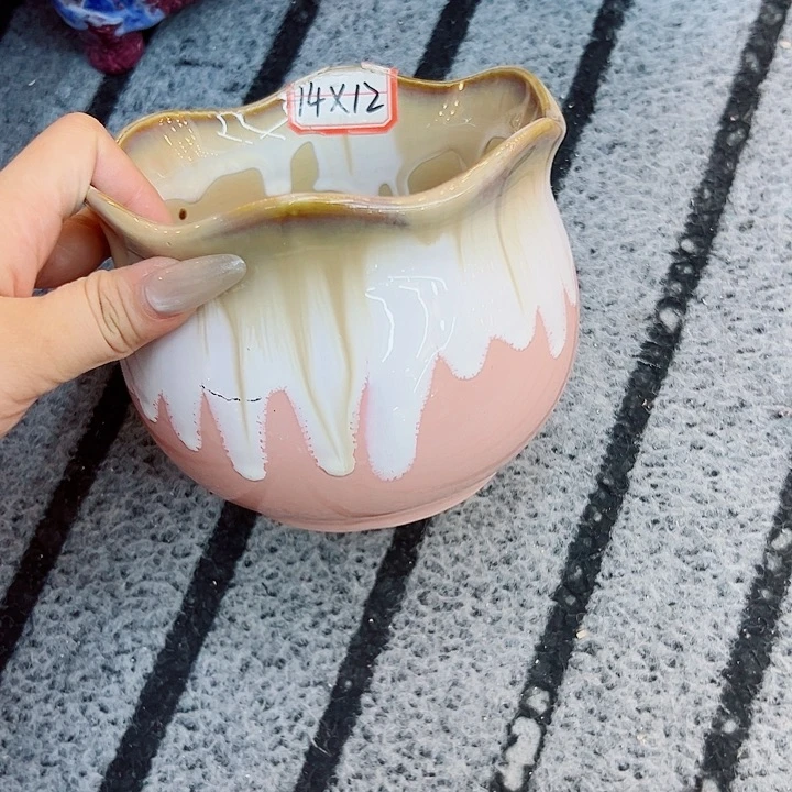 有孔，满10元发货多肉陶瓷花盆