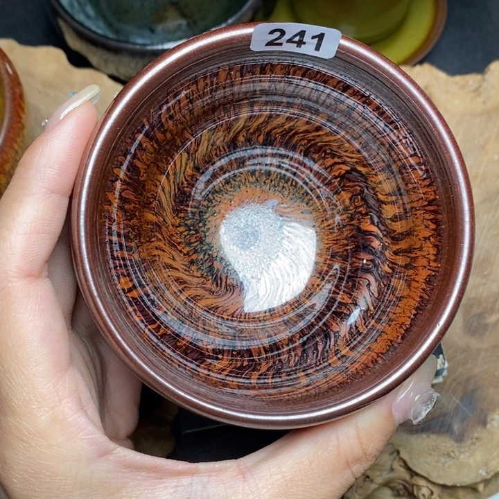 茶盏建窑建盏主人杯241