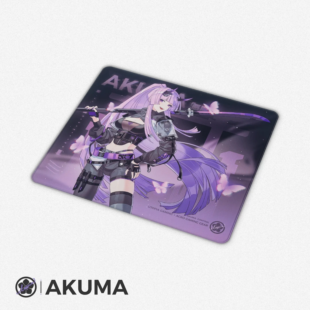 【UTOPIA × ACRO】AKUMA 乌托邦联名款 细面控制型 fps电竞游戏垫