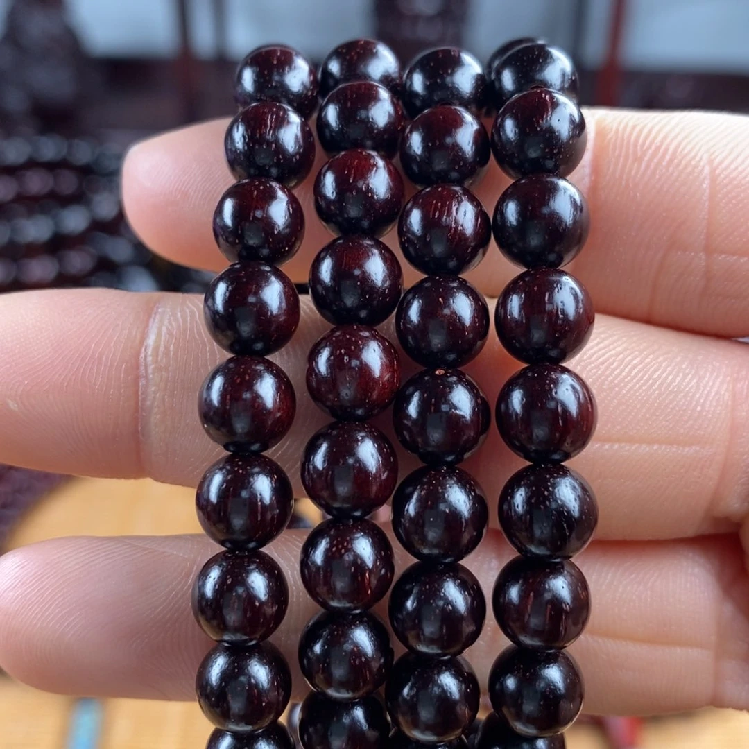 小叶紫檀手串/手链丐**雄紫檀