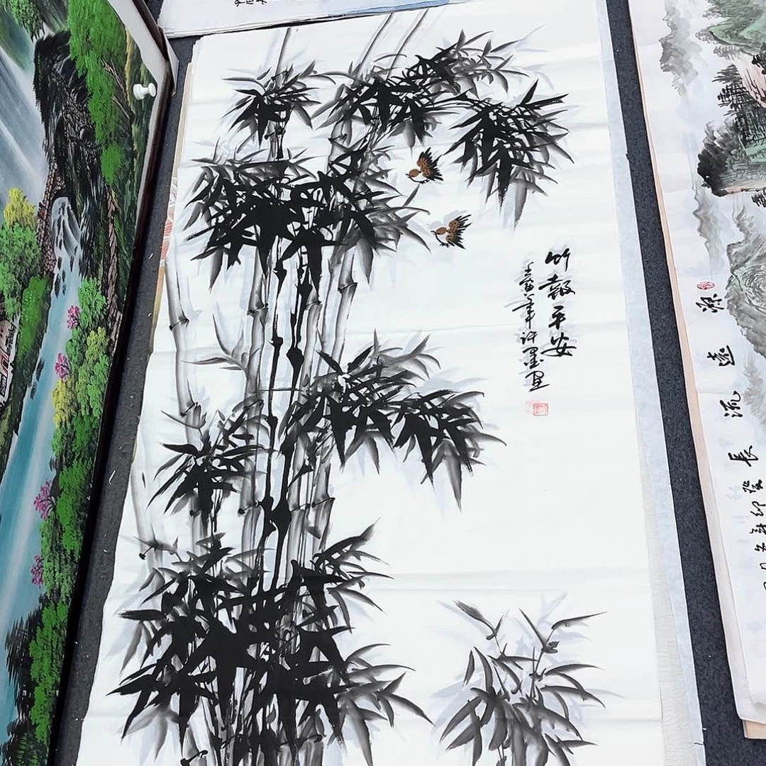 国画明月的直播间8