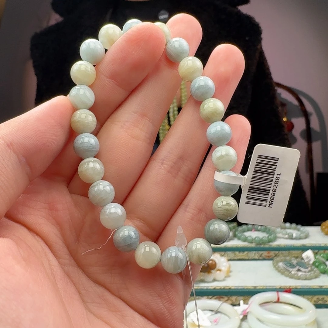 和田玉手串未镶嵌