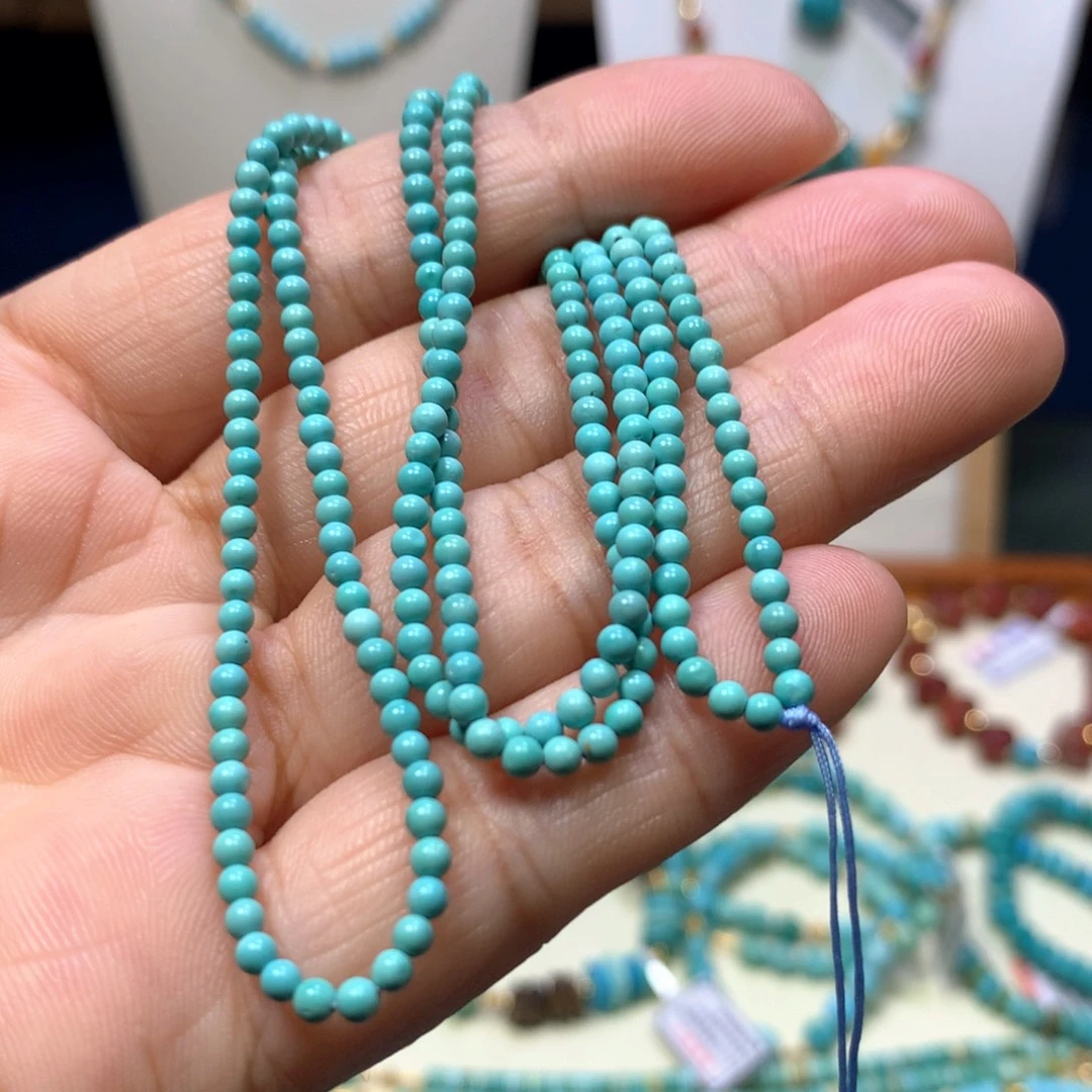 未镶嵌绿松石多圈2.5mm