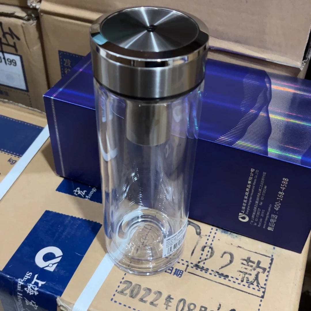 万象V49Rl双层玻璃杯480杯套