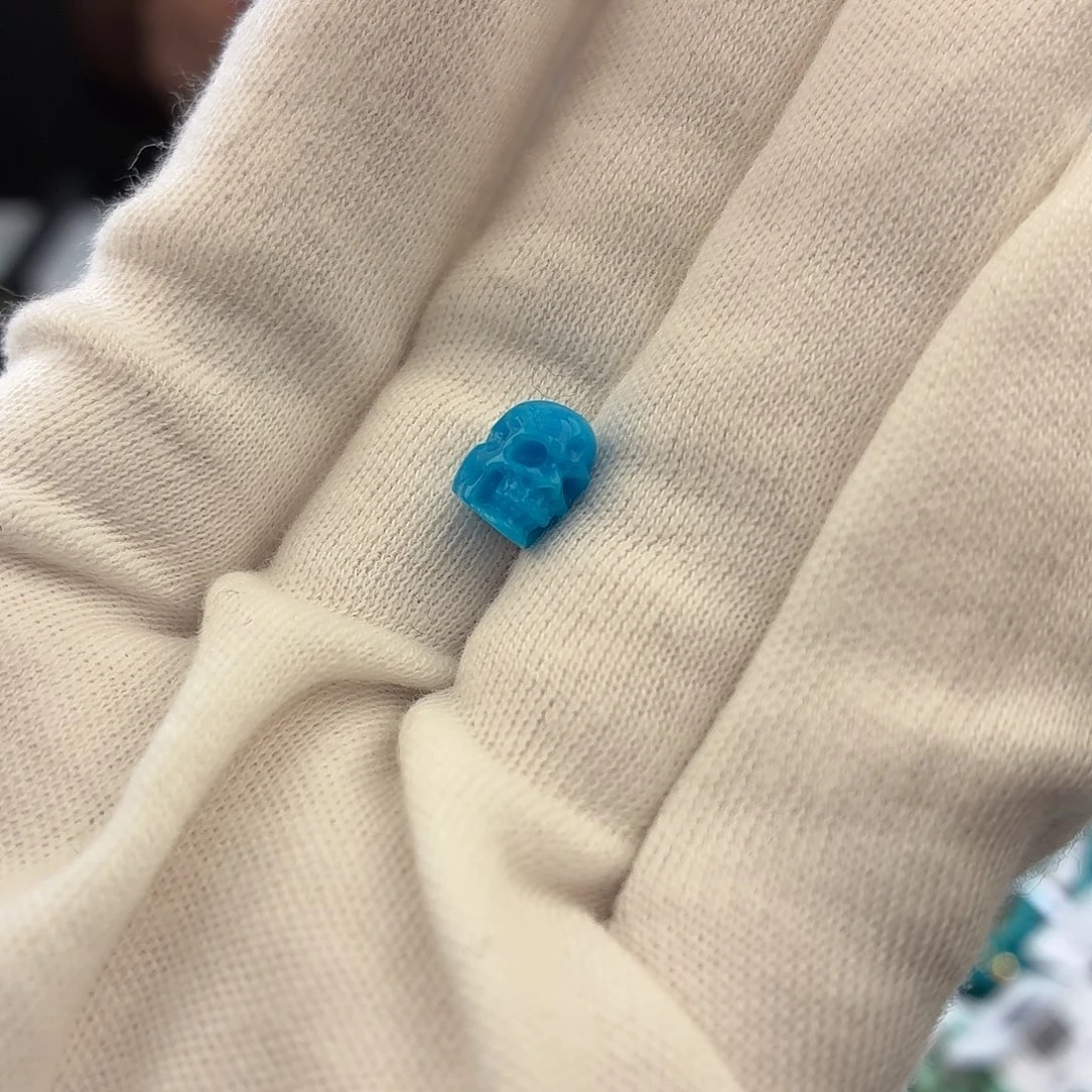 未镶嵌绿松石绿松石8×6mm