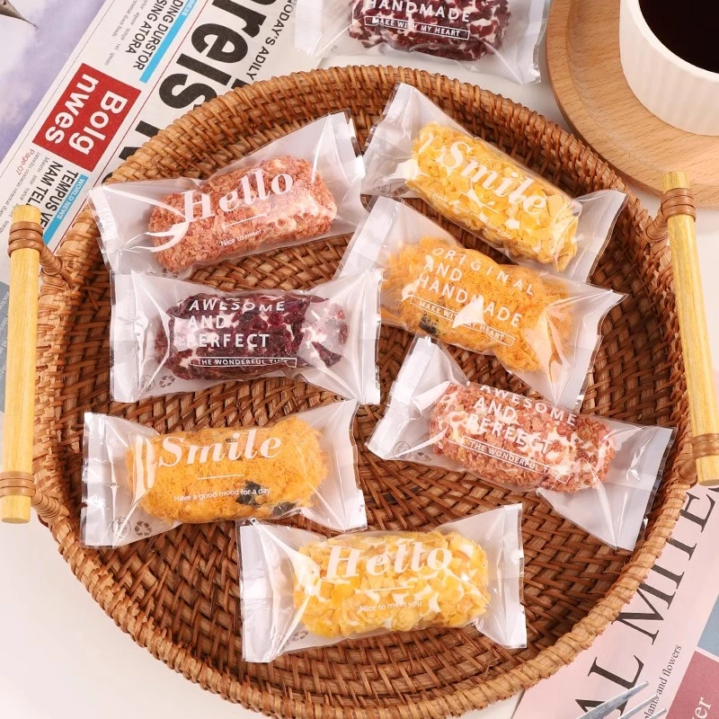 奶酥包装袋糯米船燕麦饼干袋手工曲奇太妃牛轧糖杏仁酥袋