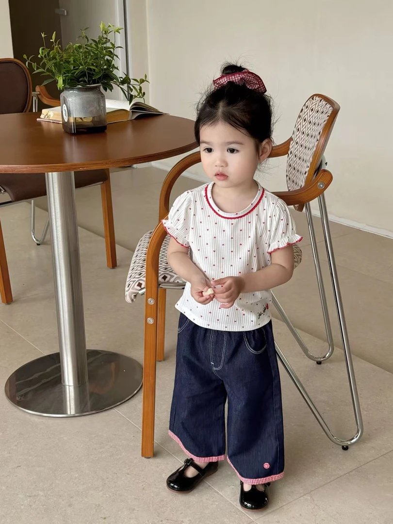{小屁股}25夏 女童穿搭牛仔裤