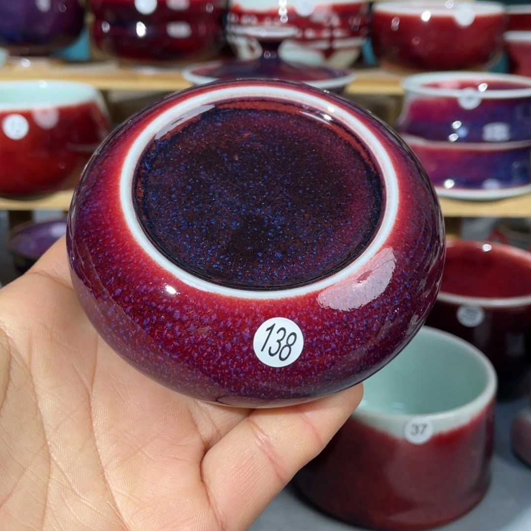 瓷片纯手工制作……微微瑕