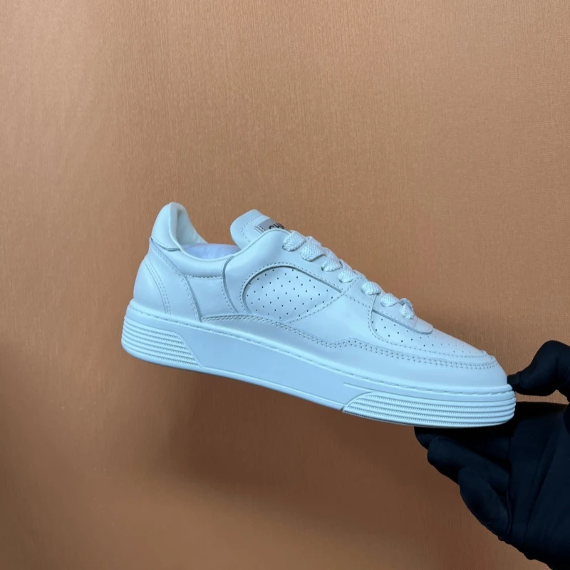 小香风空军小白鞋厚底增高真皮时尚运动休闲鞋