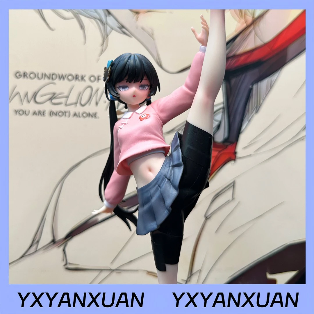 蔚蓝档案拉伸龙华妃咲gk手办模型二次元少女动漫周边桌上摆件直播