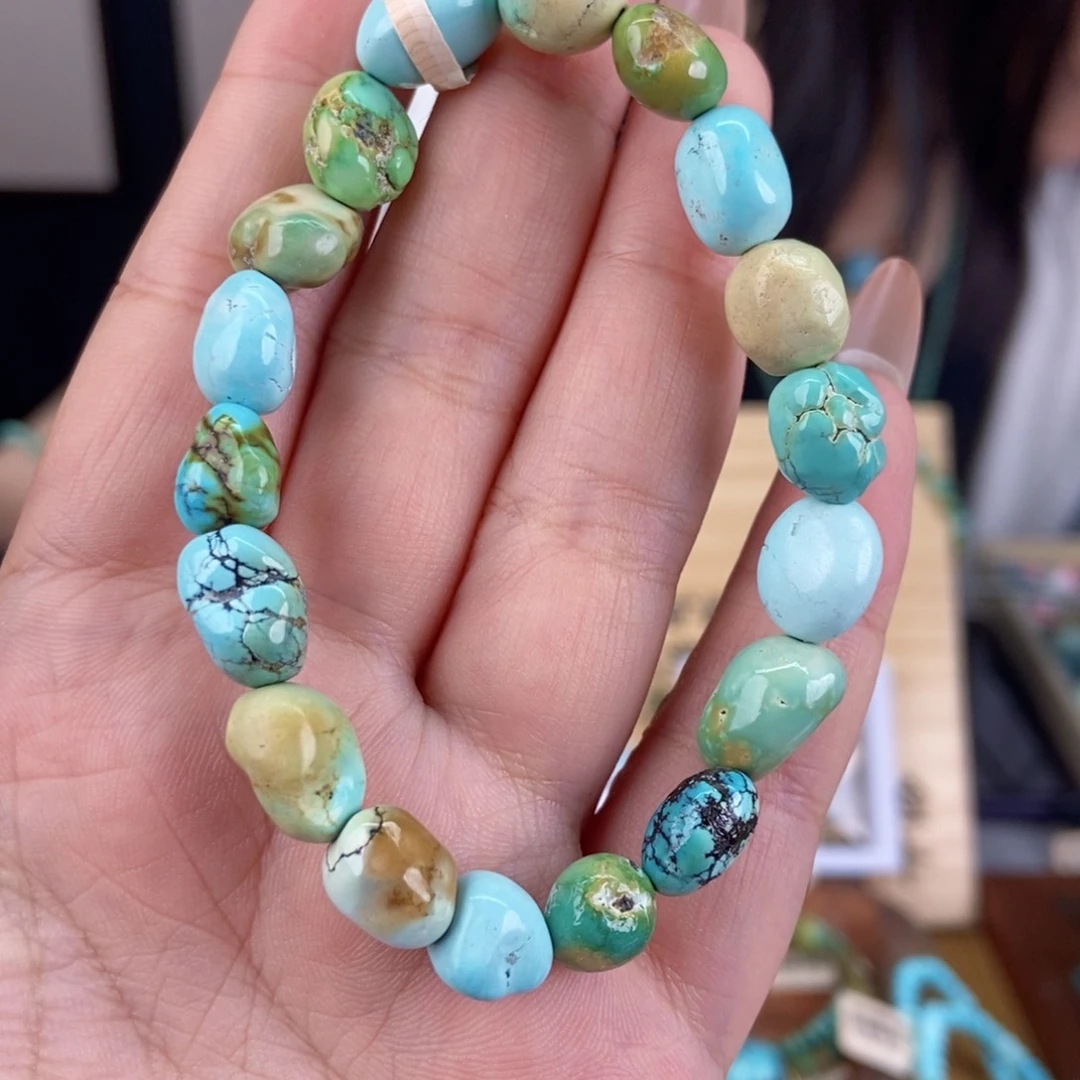 未镶嵌绿松石珠宝奇石