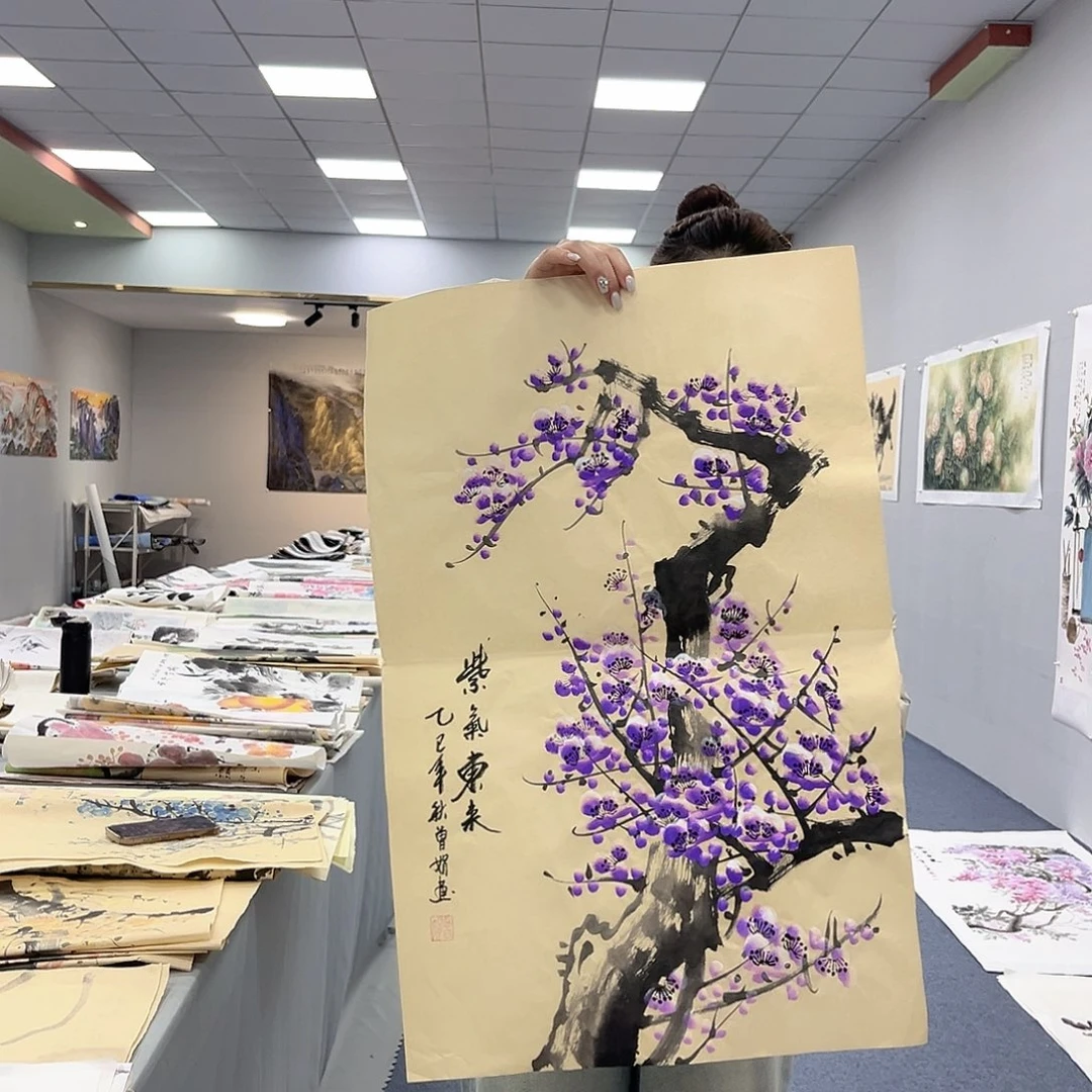 国画纯手绘字画作品