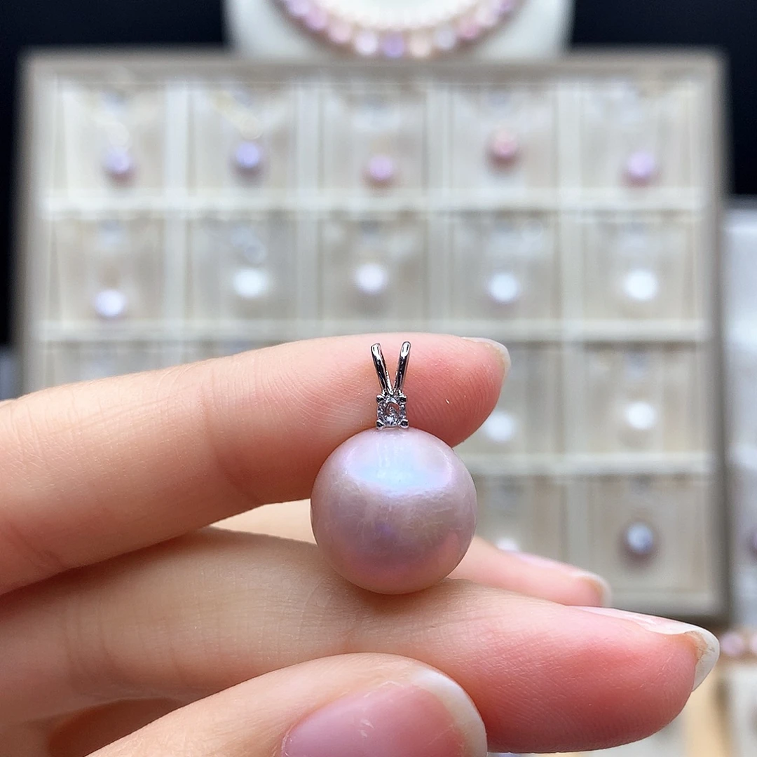 颈饰合金淡水珍珠