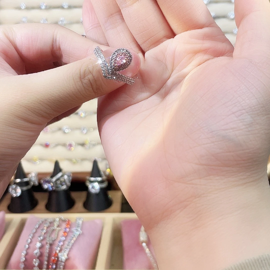 足银合成碳硅石粉戴妃王冠14
