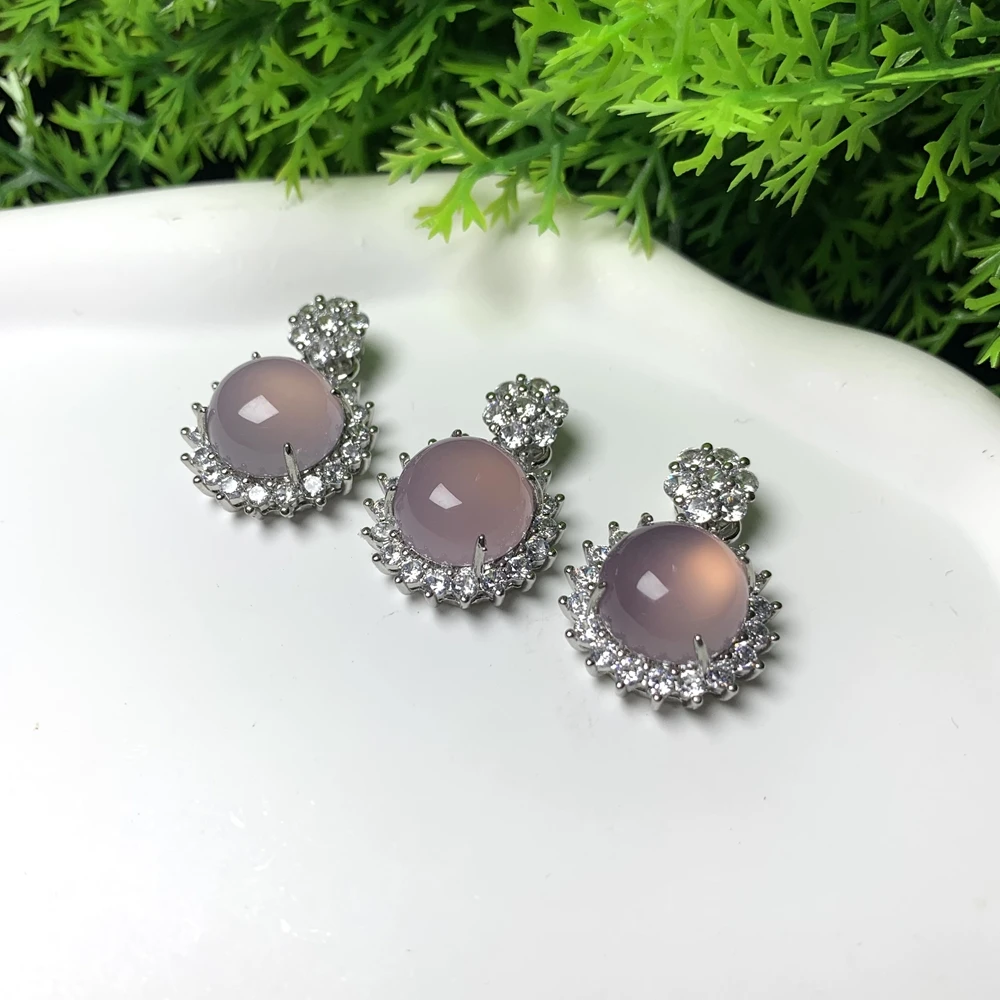 （冰冰）玛瑙粉吊坠FL6/多样性发其一CP配绳