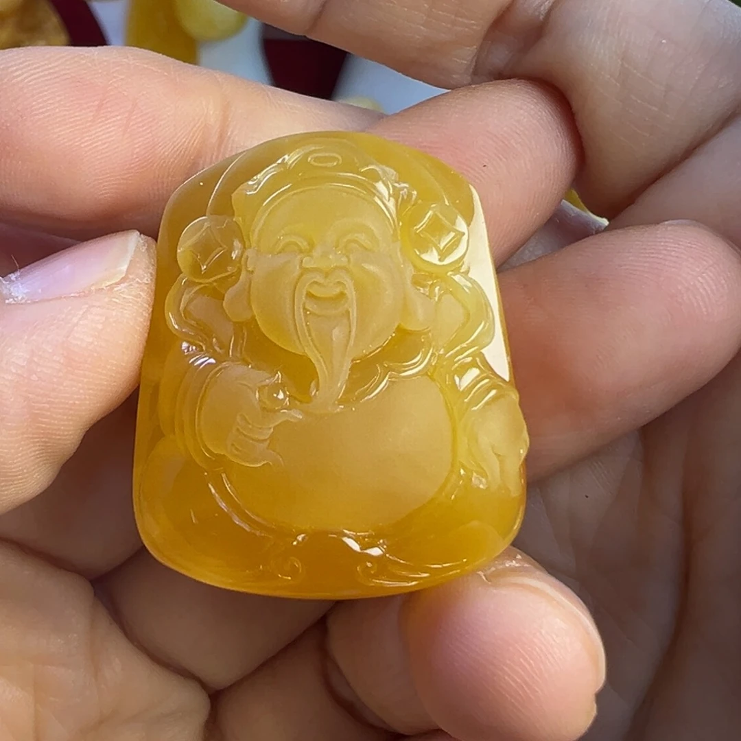 蜜蜡吊坠(不含链)未镶嵌